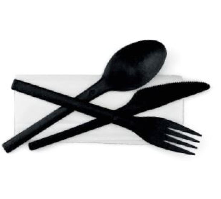 Refork bestekset zwart